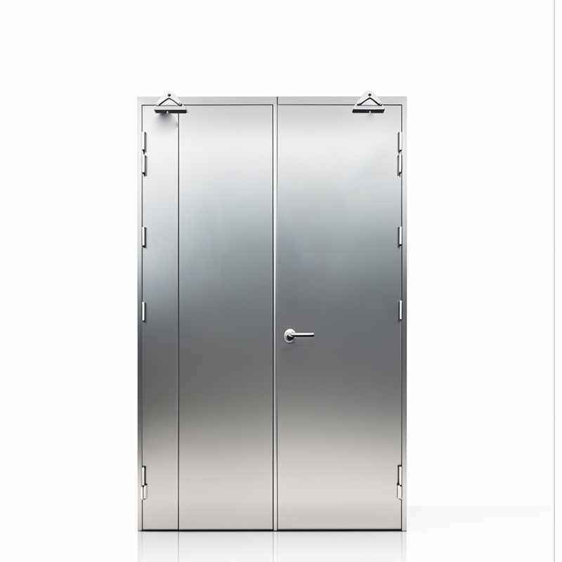 防火門(mén)應(yīng)該是常開(kāi)還是常閉(圖1) 不銹鋼防火門(mén).jpg