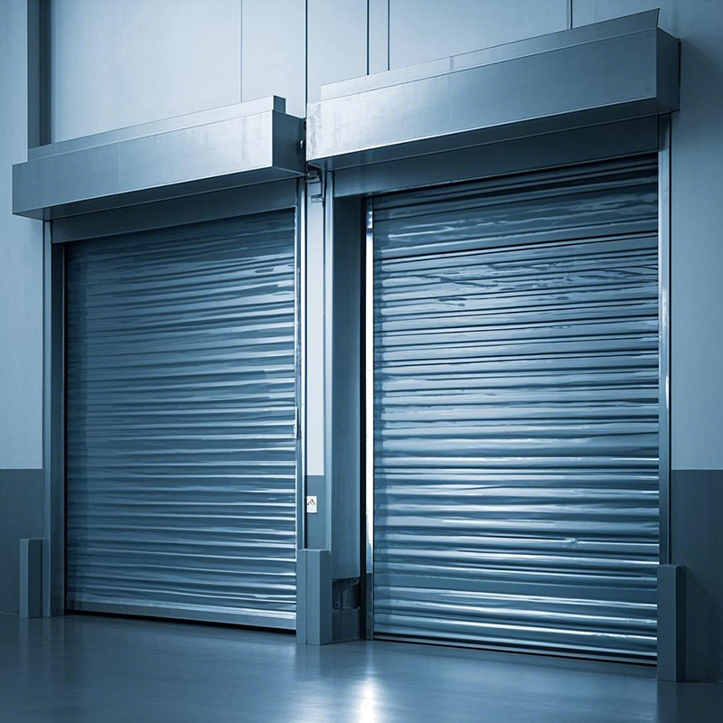 鋼質(zhì)復(fù)合式防火卷簾門(圖1) 雙軌雙簾防火卷來門.jpg